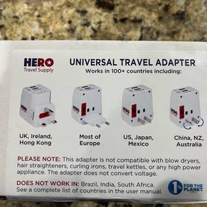 Hero Universal Travel Adapter
